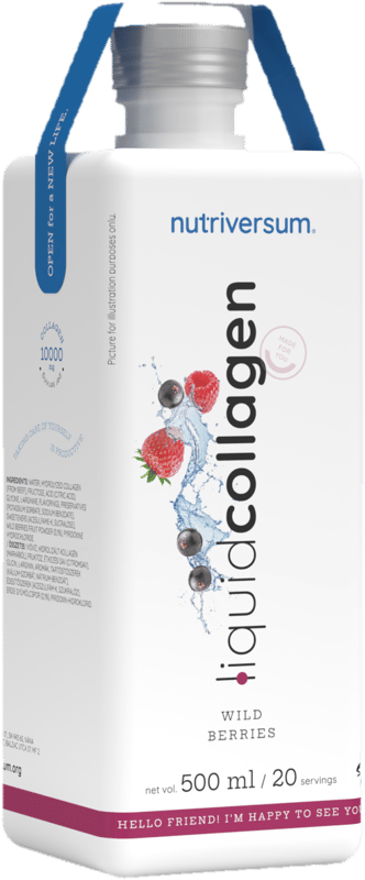 Nutriversum Liquid Collagen 500ml cukormentes, mangó