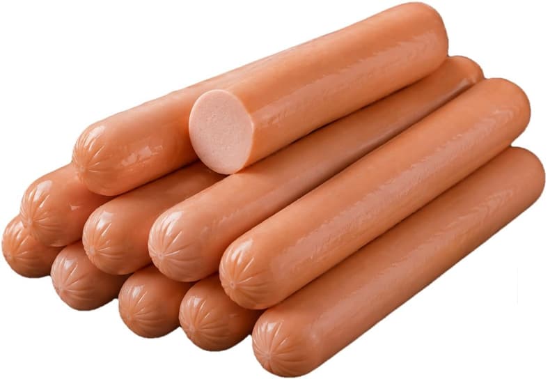 Panarini Italian-style fish frankfurter, fresh, natural, 40 g / pc, 5 pcs / pack