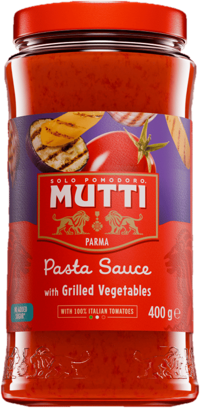Mutti Paradicsomszósz grillezett zöldségekkel
