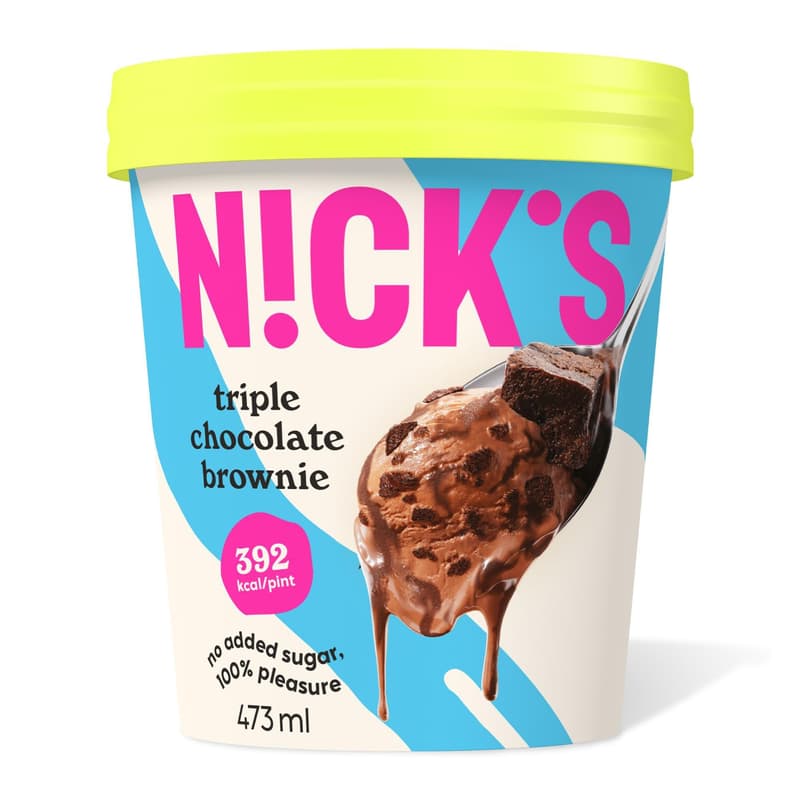 Nick's Triple chocolate brownie