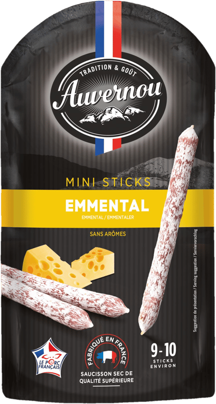 Loste Mini Sticks Emmentáli sajt