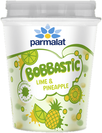 Parmalat Bobbastic Pineapple-Lime Drink 6x300 g