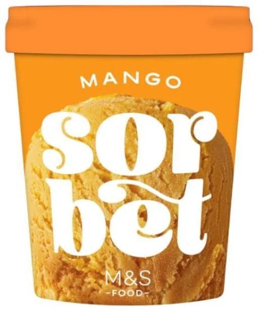 M&S Food MANGO SORBET