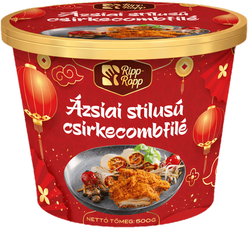 Ripp-Ropp Ázsiai stílusú csirkecombfilé