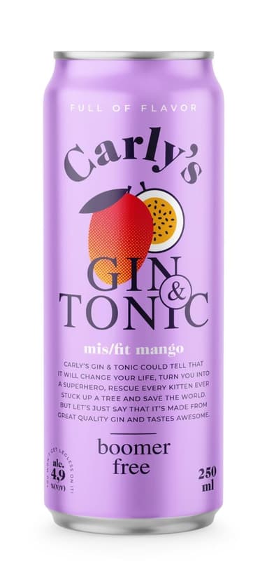 Carly's Gin&Tonic Mis/fit mango