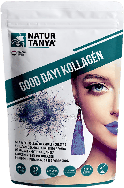 Good Day! Kollagén áfonya ízű italpor 237 g