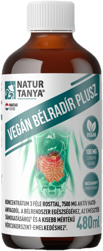 Natur Tanya® Vegán Bélradír Plusz rostkomplex 480 ml