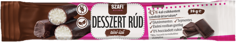 Szafi Reform Dessert bar - Cottage cheese flavour 26 g (gluten-free)
