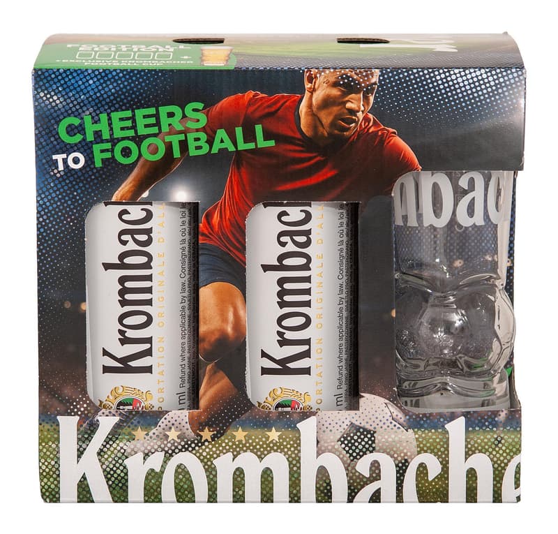 Krombacher VB pack 5x0. 5 L can + deposit 4. 8% DRS