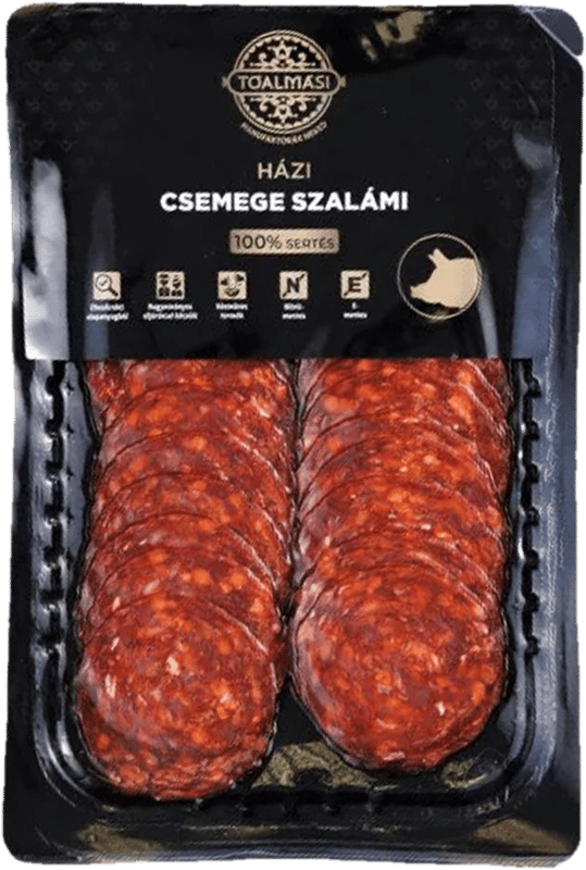 Tóalmási szeletelt csemege sertés házi szalámi (80g)