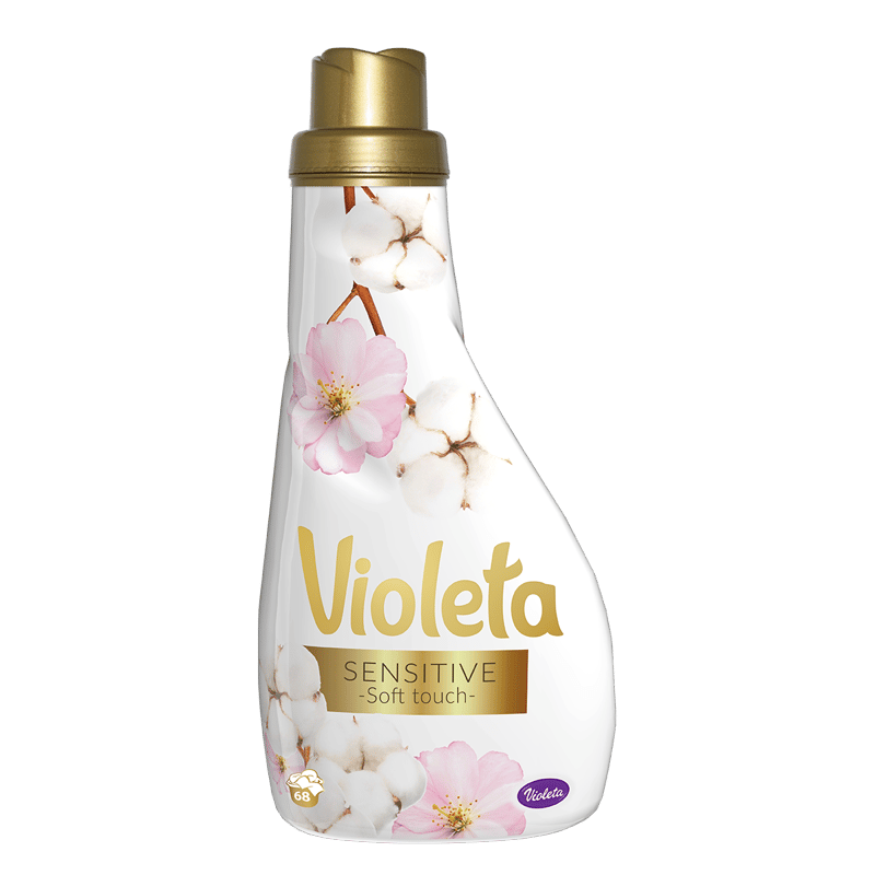 VIOLETA öblítő koncentrátum mikrokapszulákkal sensitive, 1,71 L – rózsaszín