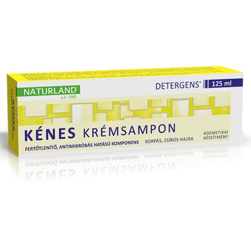 NATURLAND Detergens kénes krémsampon 125ml