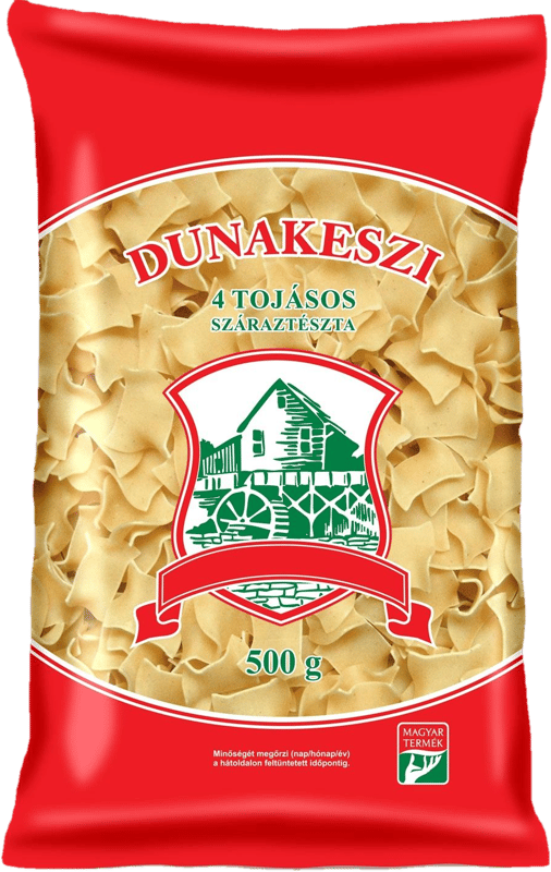 Dunakeszi 4 tojásos ruffled large square pasta