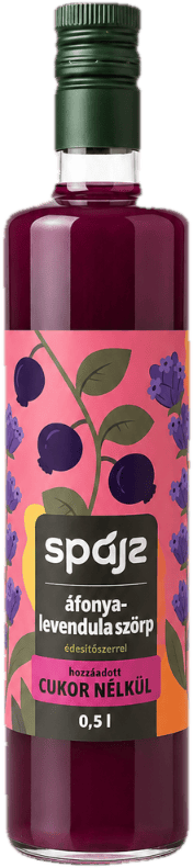 Spájz Blueberry-lavender syrup with sweetener 0. 5 l (fruit content: 33%)
