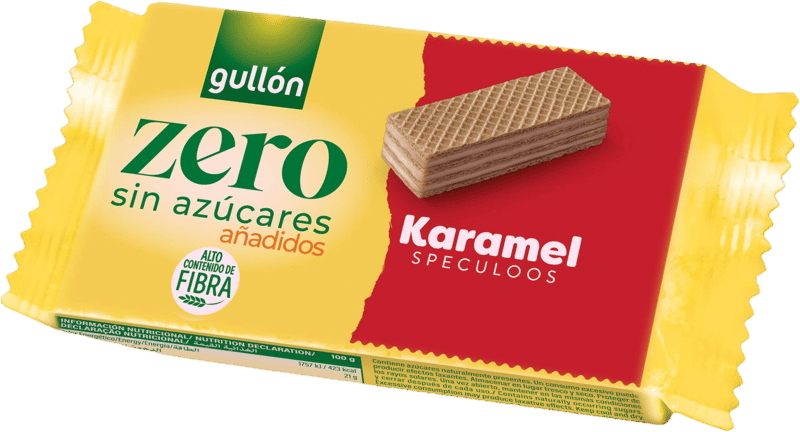 Gullon sugar-free caramel wafer