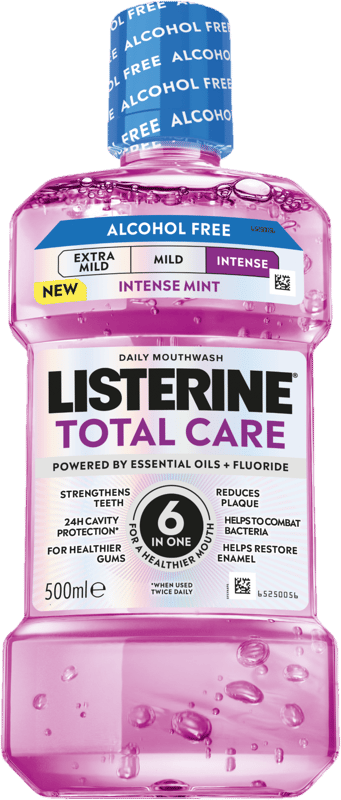 Listerine Total Care Intense szájvíz (alkoholmentes)