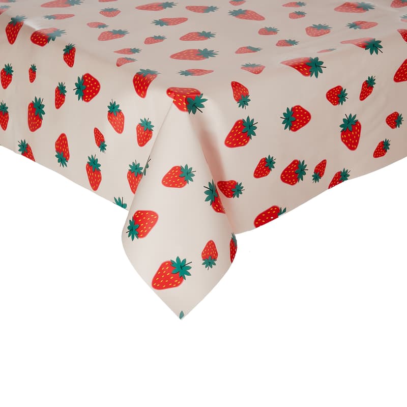 BUTLERS WATERPROOF lemosható terítő 110x110cm eper mintával