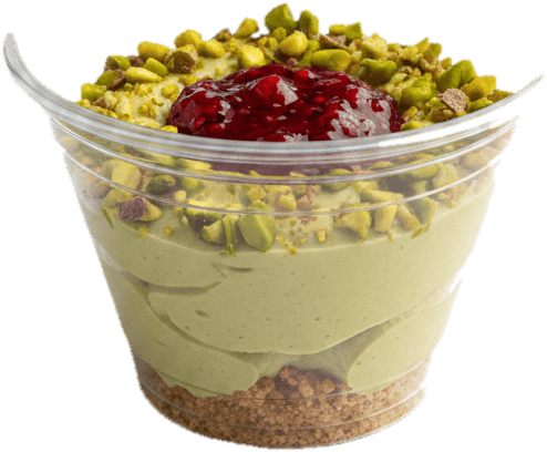 Kemenes Pistachio Raspberry Dessert