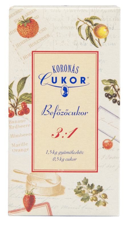 Koronás Cukor Befőzőcukor 3:1