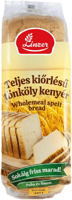Linzer Teljes kiőrlésű tönkölykenyér