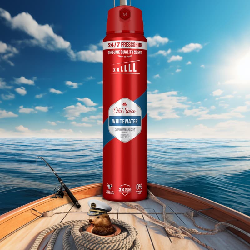 Old Spice Whitewater Deo Spray, 250 ml