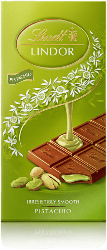 LINDOR Pistachio Tablet 10x100g