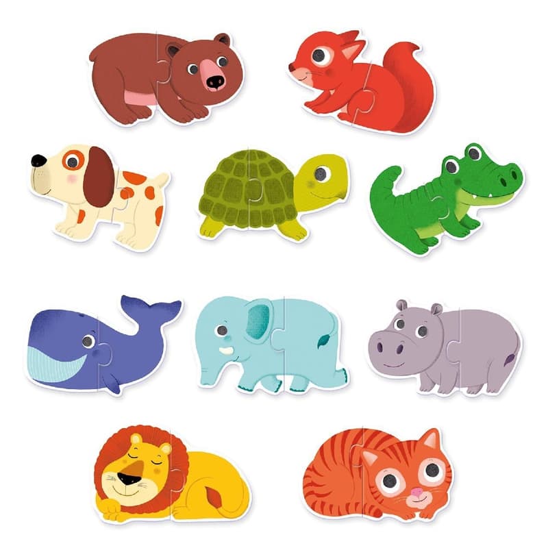 Puzzle Duo Animaux