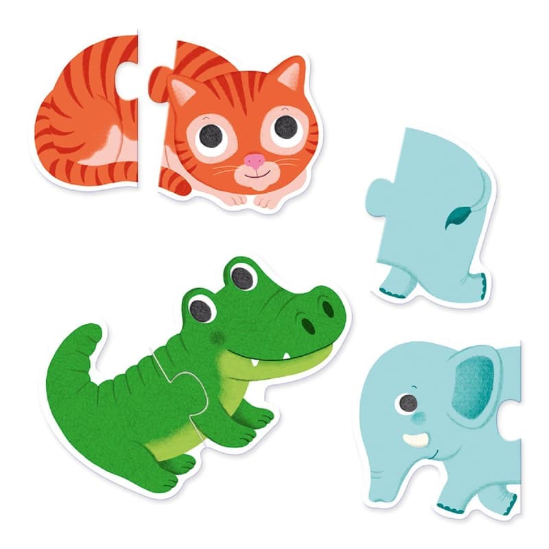 Puzzle Duo Animaux