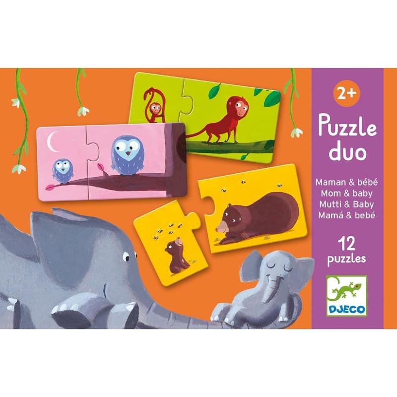 Puzzle duo Maman et bébé