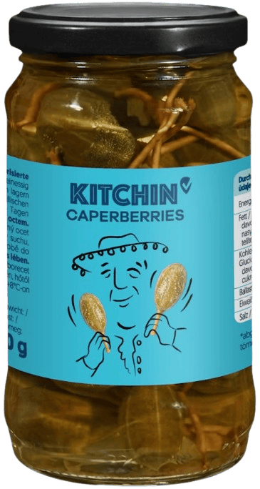 KITCHIN Kapribogyó szárral (320 g)