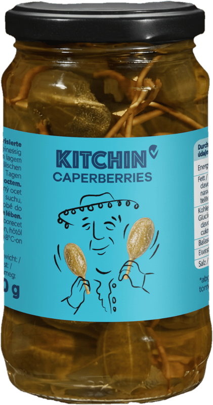 KITCHIN Kapribogyó szárral (320 g)