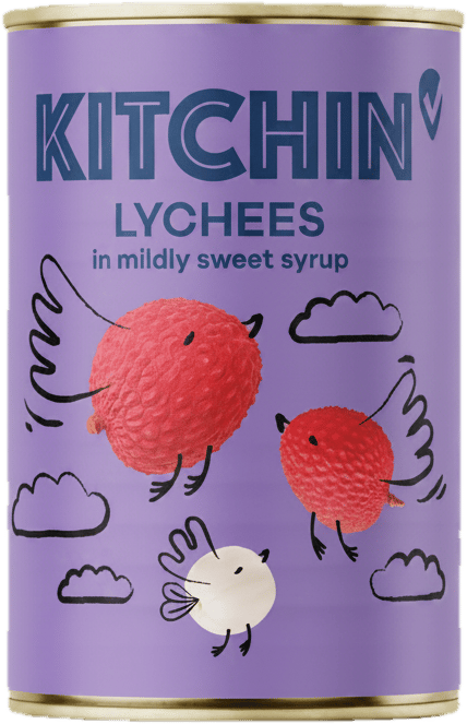 Kitchin Licsi enyhén cukrozott lében (567 g)