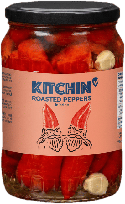 KITCHIN Sült paprika sós lében (680 g)