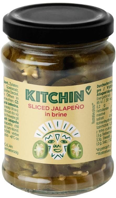 KITCHIN SLICED JALAPENO in brine