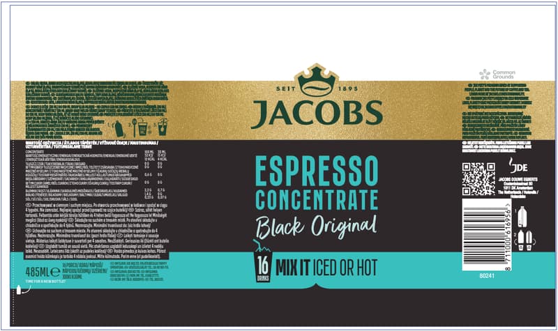 Jacobs Espresso concentrate 485 ml