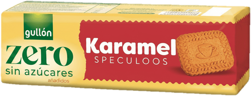 Gullon Karamell keksz ZERO