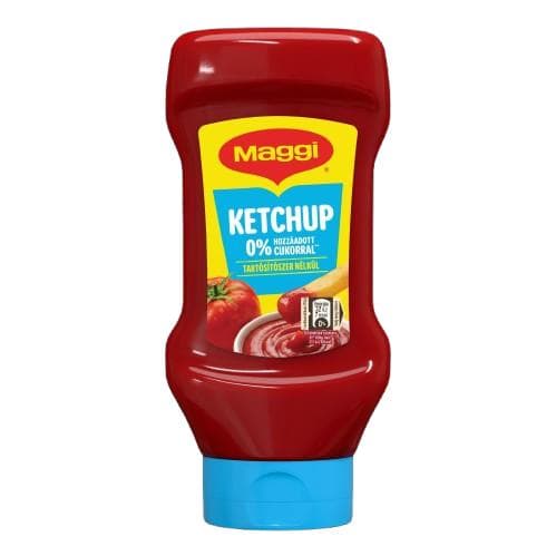 Maggi 0% hozzáadott cukrot tartalmazó ketchup