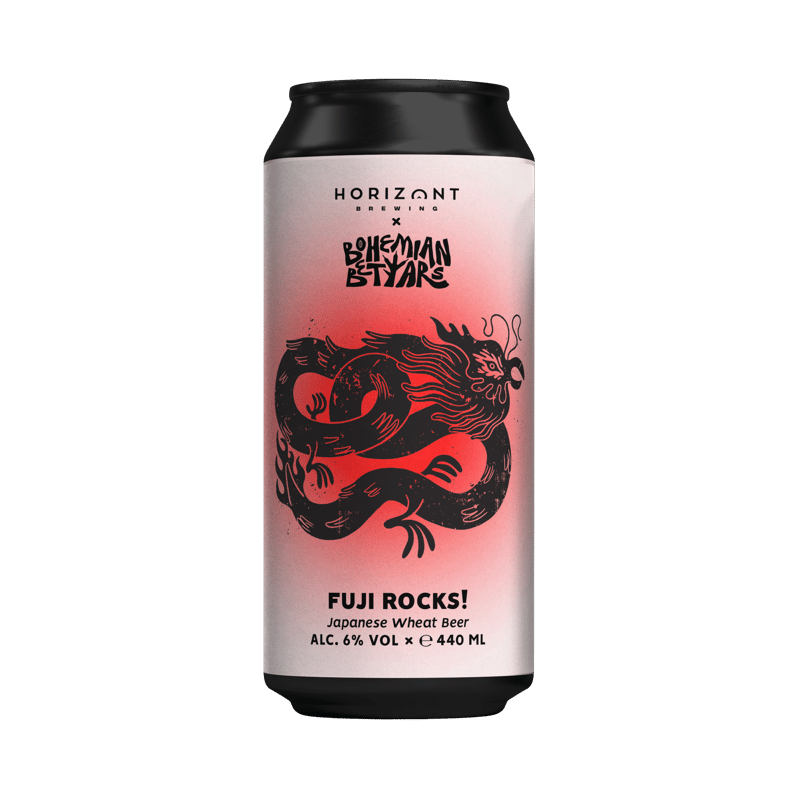 Horizont Brewing x Bohemian Betyars - Fuji Rocks! - Búzasör japán komlóval 6%