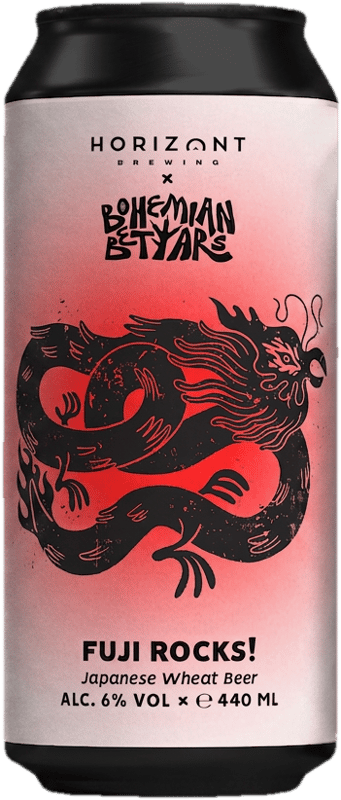 Horizont Brewing x Bohemian Betyars - Fuji Rocks! - Búzasör japán komlóval 6%