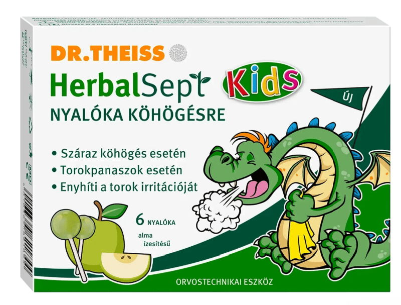 Dr.Theiss HerbalSept Kids nyalóka száraz köhögésre