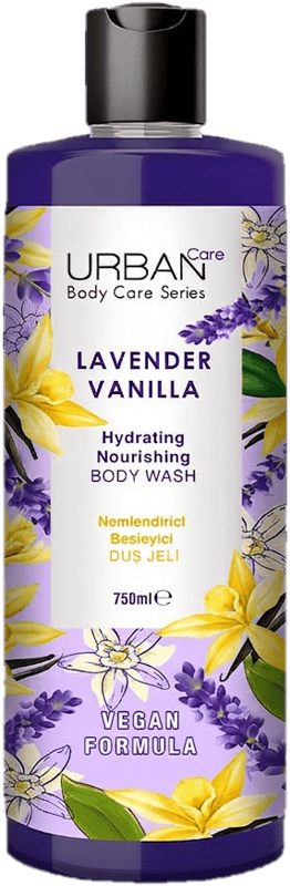 Urban Care Hidratáló és tápláló tusfürdő levendulával és vaníliával 750 ml