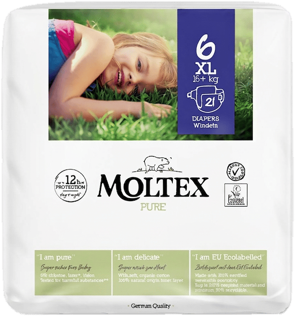 MOLTEX Pure Nadrágpelenka 6 (16+KG)