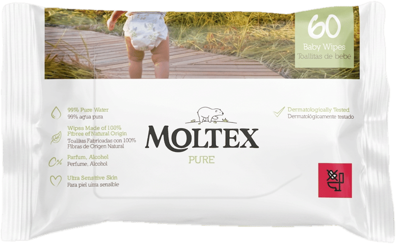 Moltex Pure Nedves törlőkendő