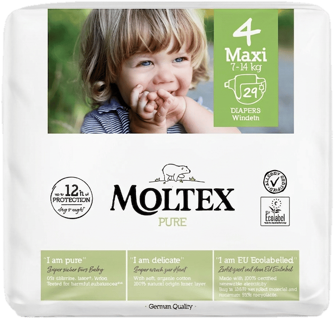 MOLTEX Pure Nadrágpelenka 4 (7-14 kg)