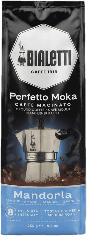 Bialetti Perfetto Moka Almond Ground Coffee 250g