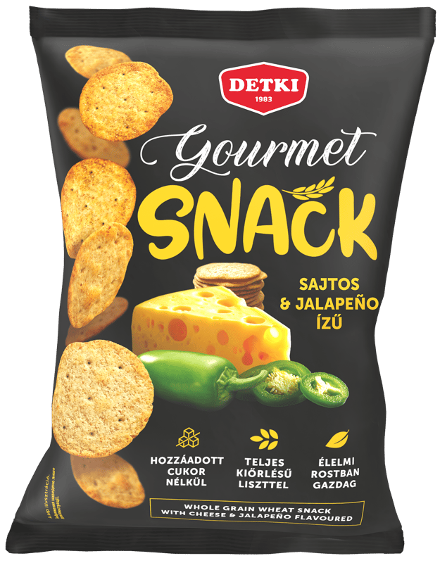 Detki Gourmet Snack sajtos-jalapenos