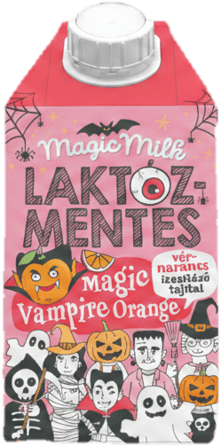 Magic Milk lactose-free UHT flavored milk blood orange 0. 5 l