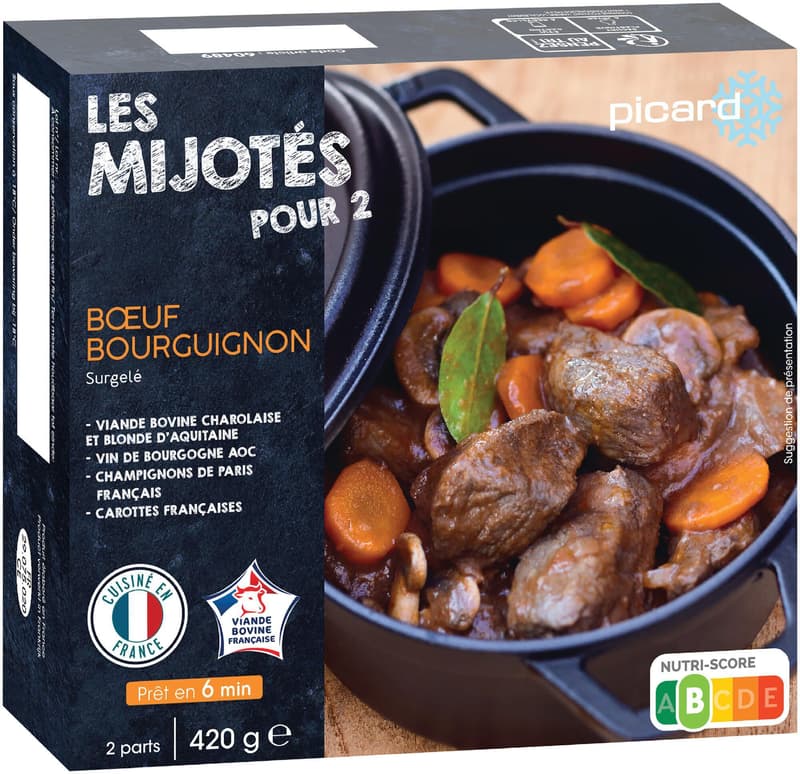 PICARD Beef bourguignon