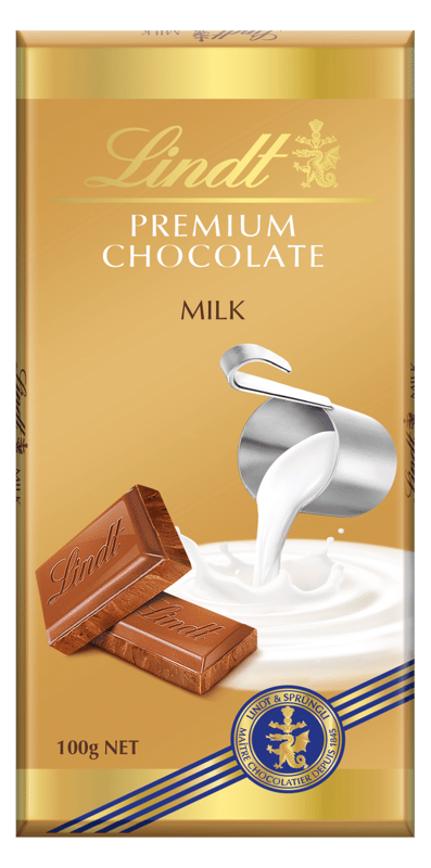 Lindt Gold Tablet Milk