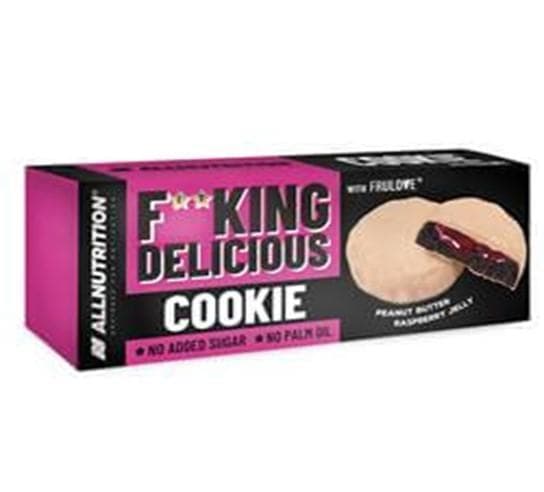 Allnutrition Fitking Delicious keksz – mogyoróvaj & málna zselé